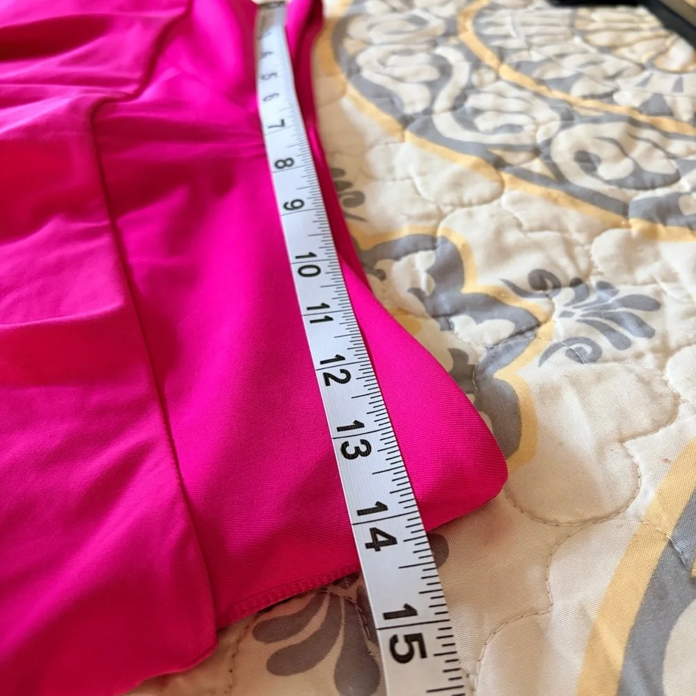 Fabletics NWT Crossover Flounce Skirt Ultra Mini, Dragonfruit Pink, Medium - Picture 9 of 11